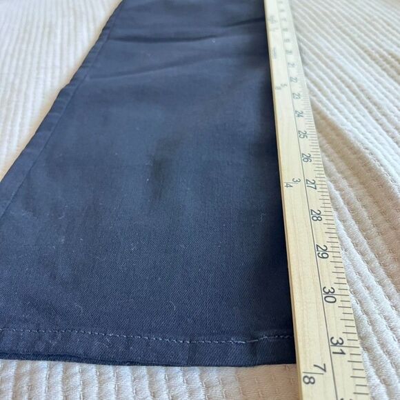 NYDJ Marilyn Straight Jeans Womens Sz 12 Black Denim Mid Rise Lift Tuck Stretch - Picture 15 of 15